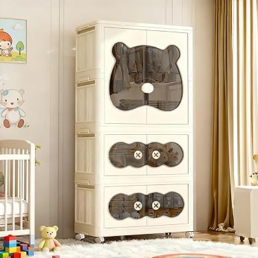 子供向けクローゼット Amazon.co.jp: 子供用ワードローブ 折りたたみ式 キャスター付き